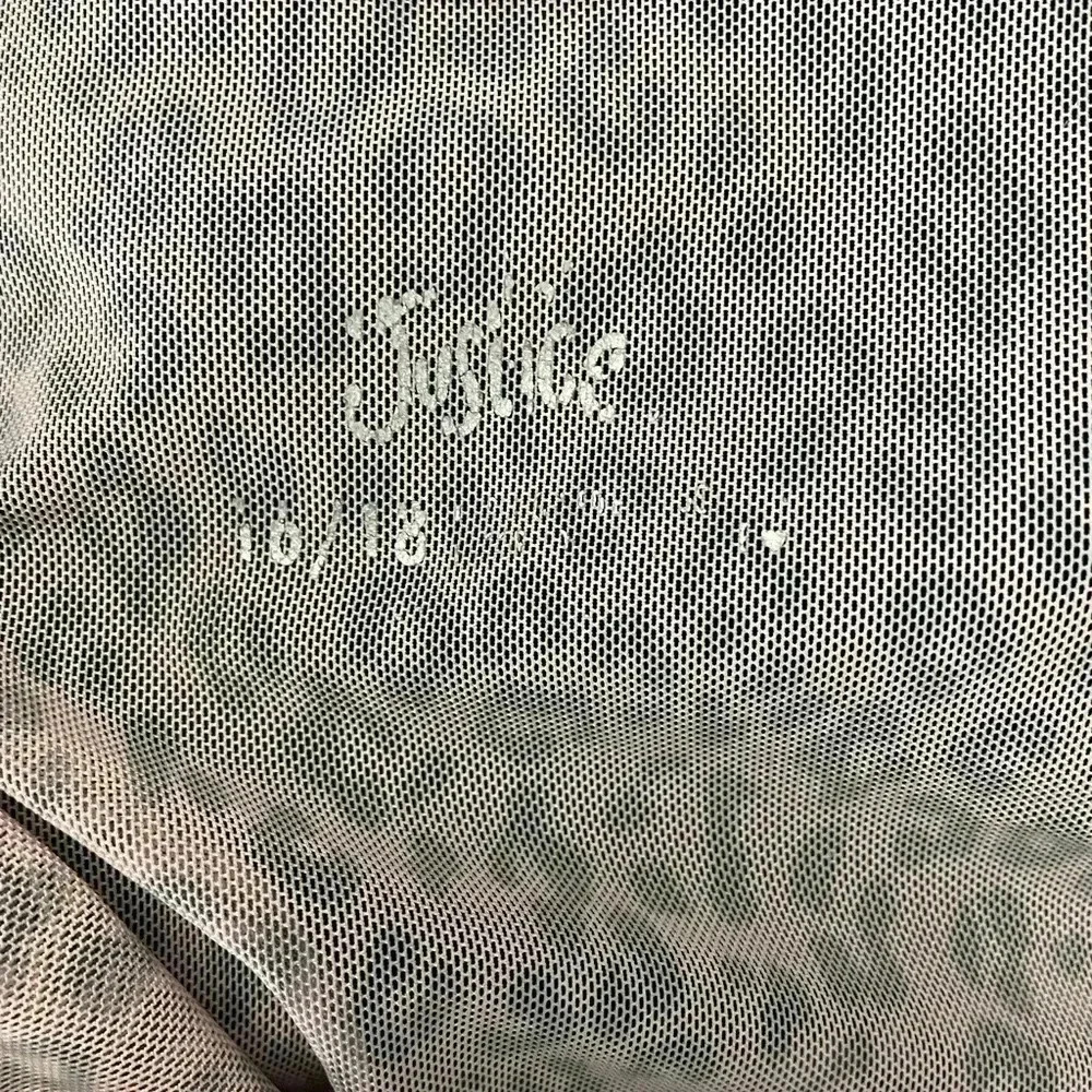 Justice top sheer short sleeve girls - Picture 4 of 4